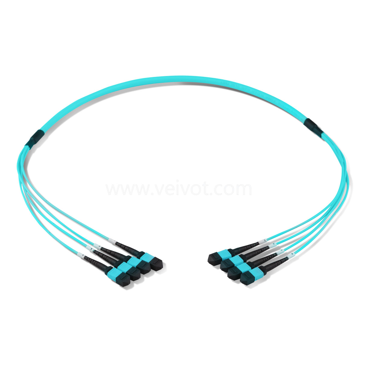 4xMPO-4xMPO Breakout Trunk Cable Singlemode Multimode