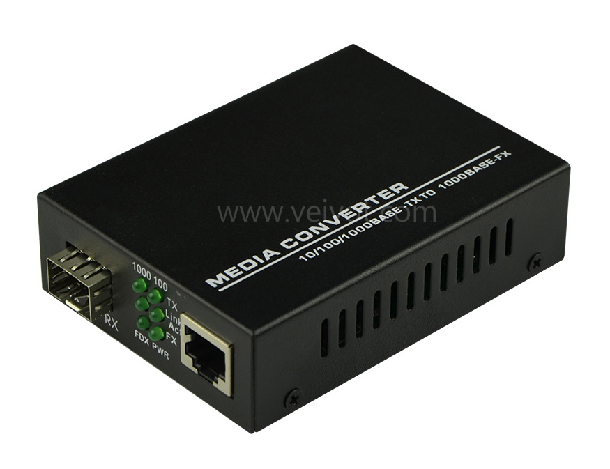 10G SFP Slot Media Converter (VV-MC1G-1SF1E)