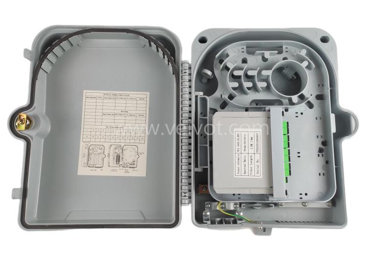24 Port Fiber Distribution Box (VV-FDB-24BC) for 1x16 Cassette Type PLC Splitter