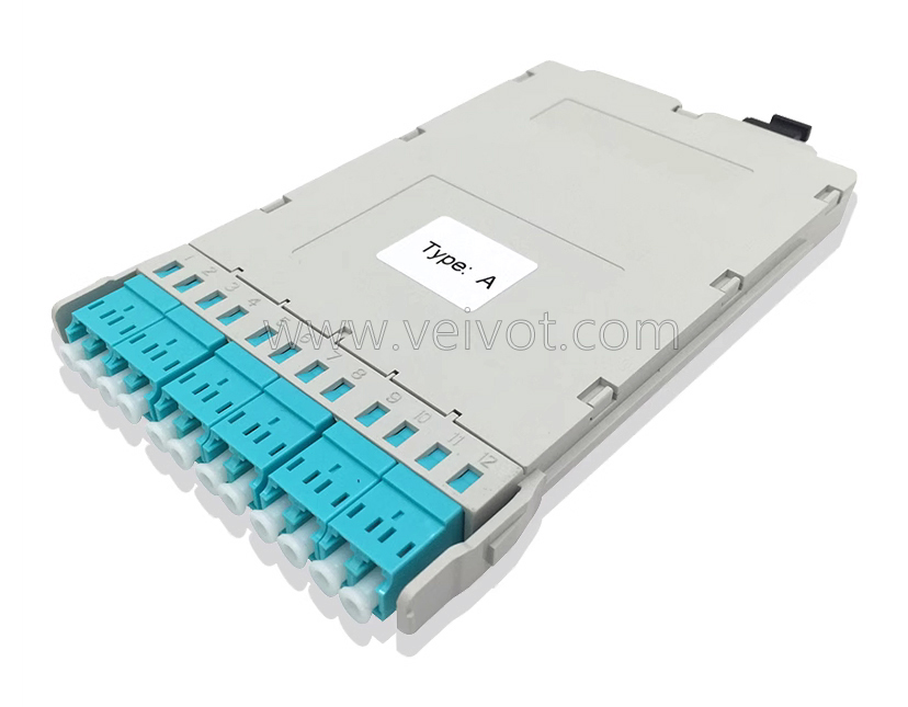 12 Fiber MTP MPO Cassette OM3 OM4 Aqua - VEIVOT,12 Fibers MTP MPO Cassette OM3 OM4 Aqua - VEIVOT,12F MPO MTP LGX breakout cassette - VEIVOT,MPO Male to 3 x Quad LC SM OS2 Fiber Optic Cassette - VEIVOT,144 Fibers 1RU MPO to LC cassette patch panel - VEIVOT,,,,