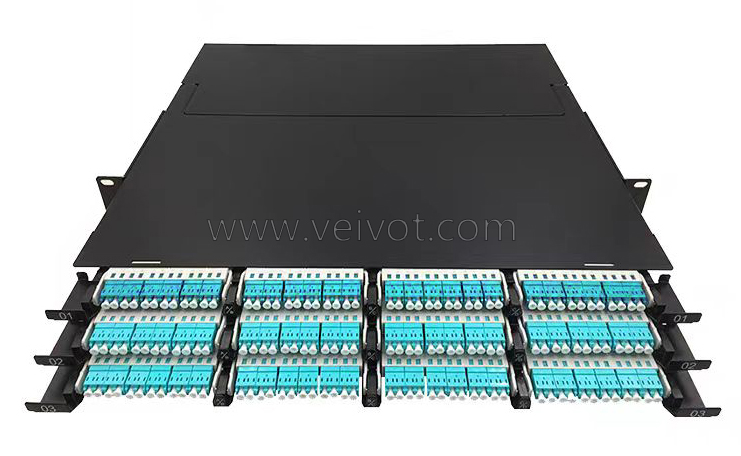 VEIVOT Ultra High Density 1U 144F MPO Panel,144 Fibers 1RU MPO to LC cassette patch panel - VEIVOT,VEIVOT 144 Fibers 1RU MPO to LC cassette patch panel,VEIVOT 144 Fibers 1RU MPO to LC cassette patch panel (5),VEIVOT 144 Fibers 1RU MPO to LC cassette patch panel (1),VEIVOT 144 Fibers 1RU MPO to LC cassette patch panel (3),VEIVOT 144 Fibers 1RU MPO to LC cassette patch panel (2)