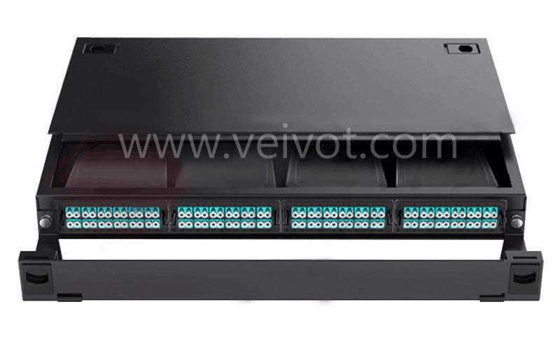 1U 96F MPO/MTP Patch Panel 19inch  (VV-PP1U96FMP-A2)