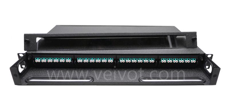 1U 96F MPO/MTP Patch Panel 19inch  (VV-PP1U96FMP-B)