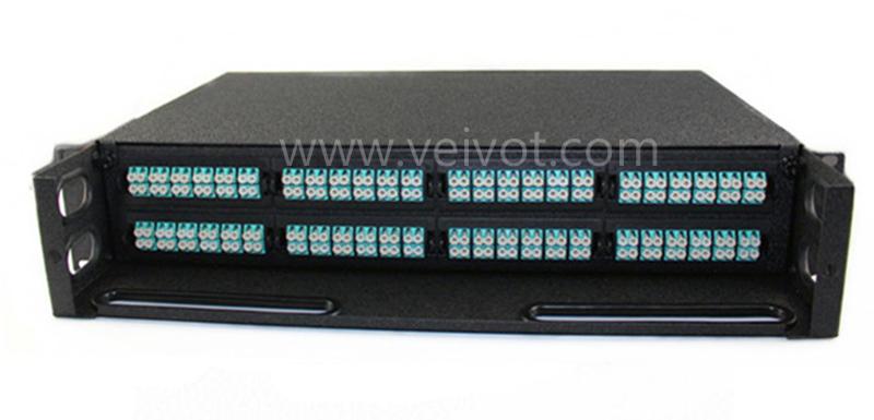 2U 192F MPO/MTP Patch Panel 19inch  (VV-PP2U192MP-B)