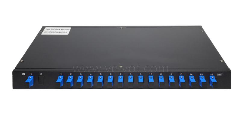 1x16 PLC Splitter Rack Mount