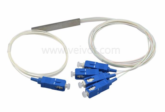 1x4 PLC Splitter Steel Tube